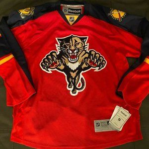 REEBOK FLORIDA PANTHERS red PREMIER JERSEY Size L,XL,2X NEW w TAGS